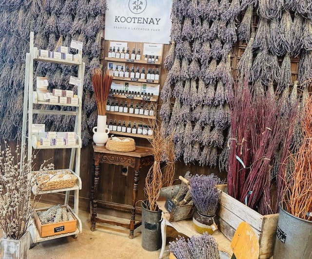 lavender products in store